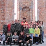 Благословение казачат.