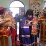 Епископ Иосиф совершил Божественную Литургию в храме преп. Серафима Саровского г.Мелитополя.