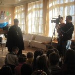 Священник посетил центр реабилитации и социальной адаптации детей-инвалидов.