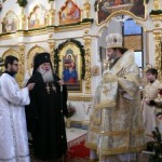 Духовенство и монашество Запорожской епархии поздравили своего архипастыря с Рождеством Христовым.