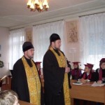 Священнослужители посетили Малую Академию Наук.