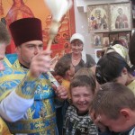 Молебен перед началом учебного года.