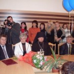Церковь поздравила сотрудников Пенсионного фонда с праздником.