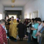 Праздник Крещения Господня в больницах города.