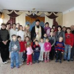 Священник посетил Мелитопольский приют для несовершеннолетних.
