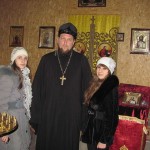 Священник встретился со студентками педуниверситета. 