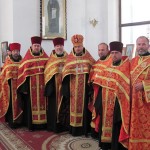 Молебен перед мощами св. вмц. Анастасии Узорешительницы.