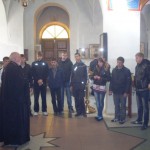 Собор А.Невского посетили подростки.