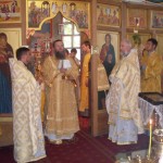 Архиерейское богослужение в соборе Александра Невского