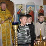 Праздник Рождества Христова в больничном храме.