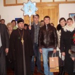 Священник поздравил руководство и предприятия города Мелитополя с праздником Рождества Христова.