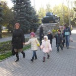 Воспитанники воскресной школы посетили экспозицию «Освобождение Мелитополя»