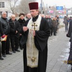 Священник принял участие в мероприятии посвященном чествованию участников ликвидации последствий на Чернобыльской атомной электростанции