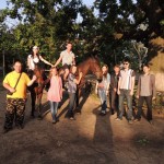 Православная молодежка в конно-спортивной школе