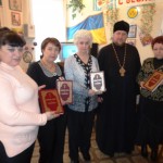 Традиционная встреча благочинного Мелитопольского округа настоятеля Свято-Георгиевского храма в г. Мелитополе, протоиерея Максима Смирнова с членами общества инвалидов.