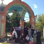 АВТОПРОБЕГ УПЦ Запорожье-Соловки: 29 июля паломники в Глинской Пустыни и пересекли границу Украина-Россия