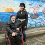 Мелитополь. «Дом Милосердия» поздравляет своих подопечных с праздником Масленицы.