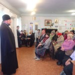 Встреча батюшки со «студентами»