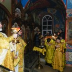 Ночная Литургия в соборе во имя св. блгв. князя Александра Невского.