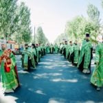 Крестный ход в день Святого Духа