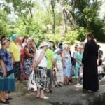 Благочинный и студенты третьего поколения посетили Терпеньевский источник.