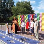 Благочинный церквей города Мелитополя принял участие в городском праздновании медового Спаса.