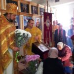 В Мелитопольском благочинии поздравили пожилую прихожанку.
