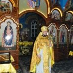 В соборе во имя св. блгв. князя Александра Невского отслужили последнюю в этом году ночную литургию.