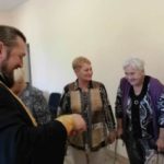 Благочинный Мелитополя освятил городское общество инвалидов.