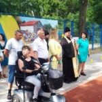 В Мелитополе благочинный благословил начало Спартакиады людей с инвалидностью.