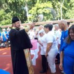 Благочинный церквей города Мелитополя принял участие в открытии спортивных соревнований для инвалидов.