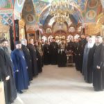 Священнослужители Мелитопольского городского и районного благочиния приняли участие в Таинстве Соборования.